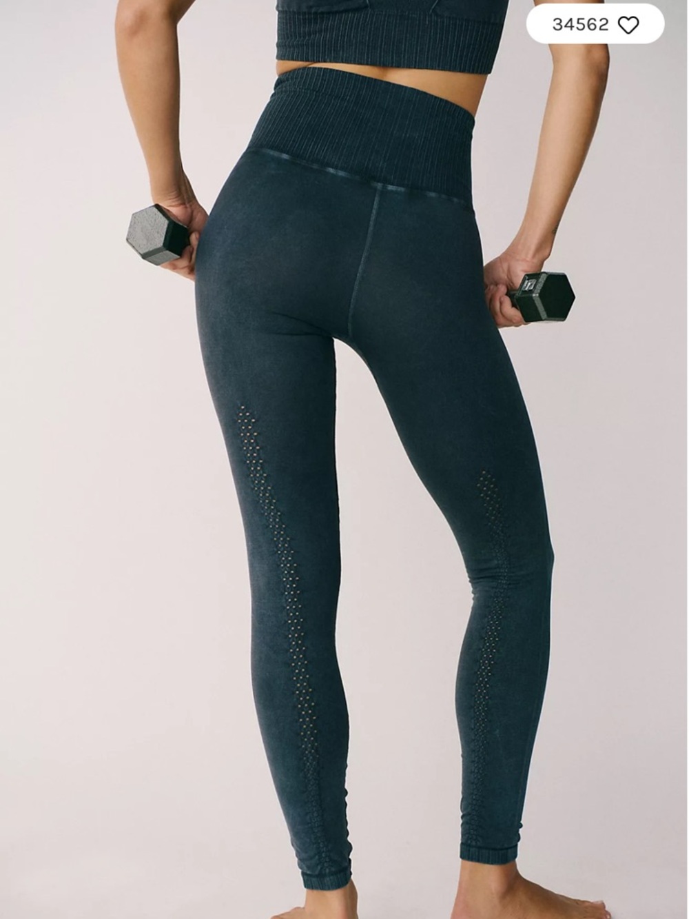 FREE PEOPLE Movement Good Karma High-Rise 7/8 Length Leggings